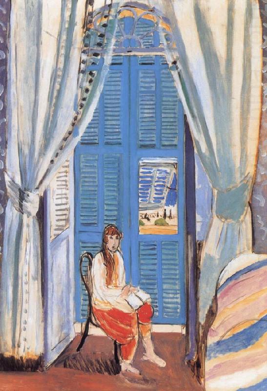 French window before, Henri Matisse